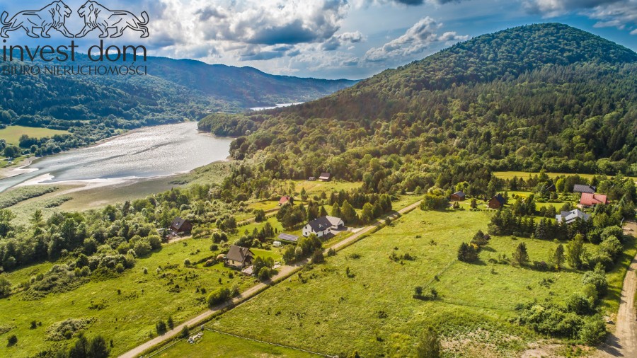 gorlicki, Uście Gorlickie, Uście Gorlickie, małopolskie, Dom z panoramicznym widokiem nad jeziorem Klimkówka!