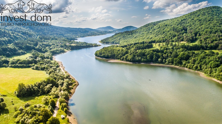 gorlicki, Uście Gorlickie, Uście Gorlickie, małopolskie, Dom z panoramicznym widokiem nad jeziorem Klimkówka!